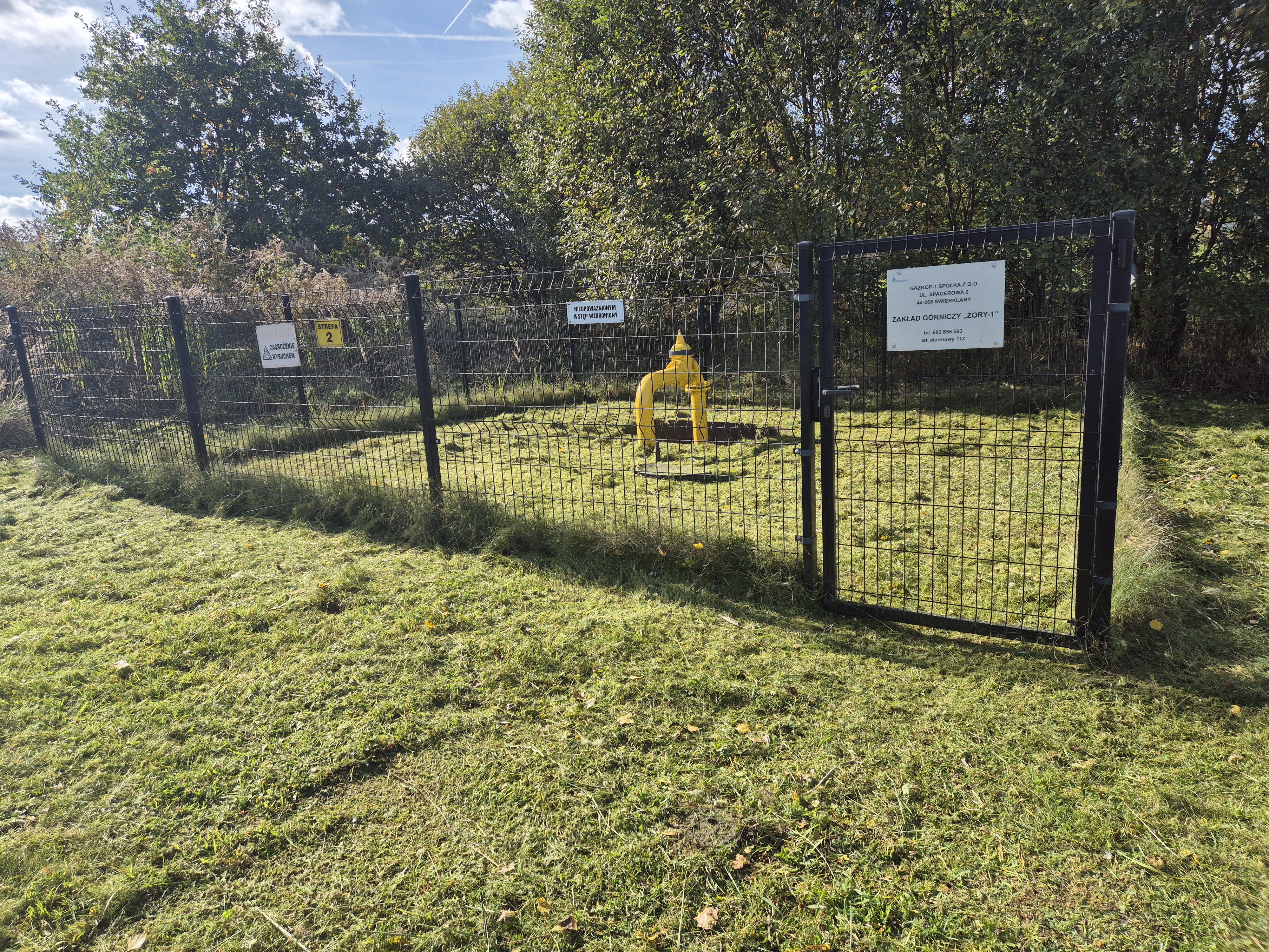 Głowica odwiertu w złożu Wilchwy